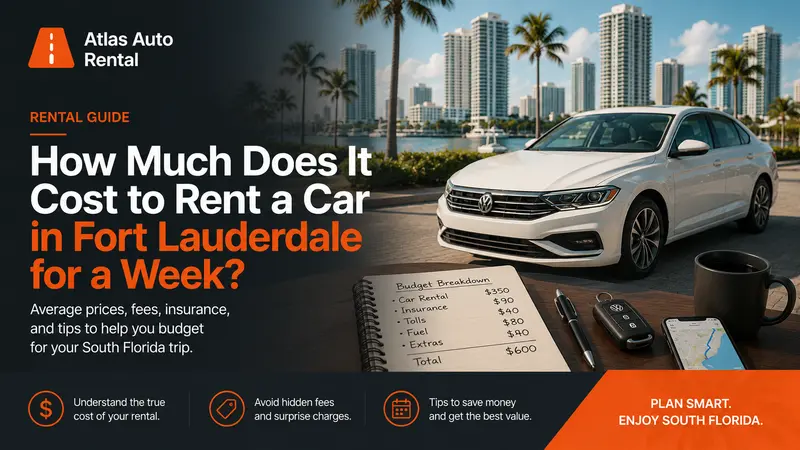 How Much Does It Cost to Rent a Car in Fort Lauderdale for a Week?