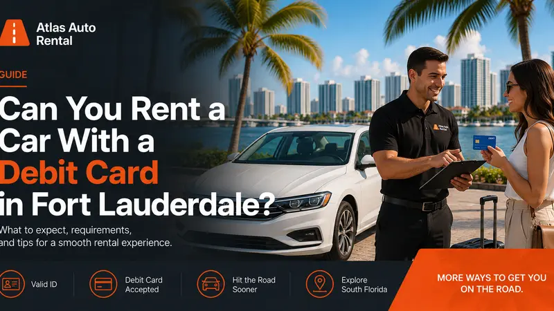 Can You Rent a Car With a Debit Card in Fort Lauderdale?