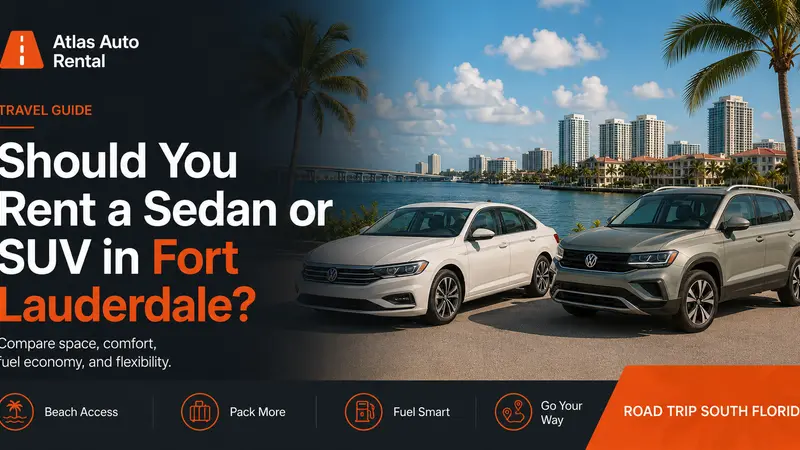 Should You Rent a Sedan or SUV in Fort Lauderdale?