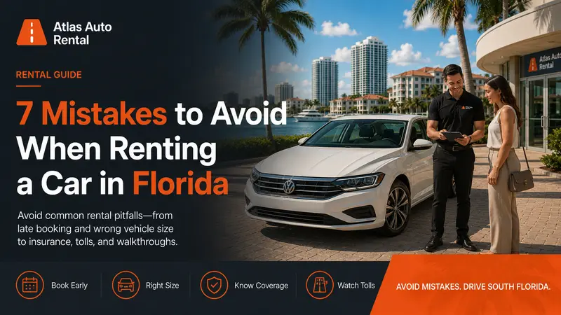 7 Mistakes to Avoid When Renting a Car in Florida